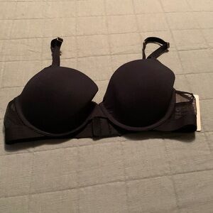 NEW LIVELY The Spacer T-Shirt Bra Jet Black SZ 34C